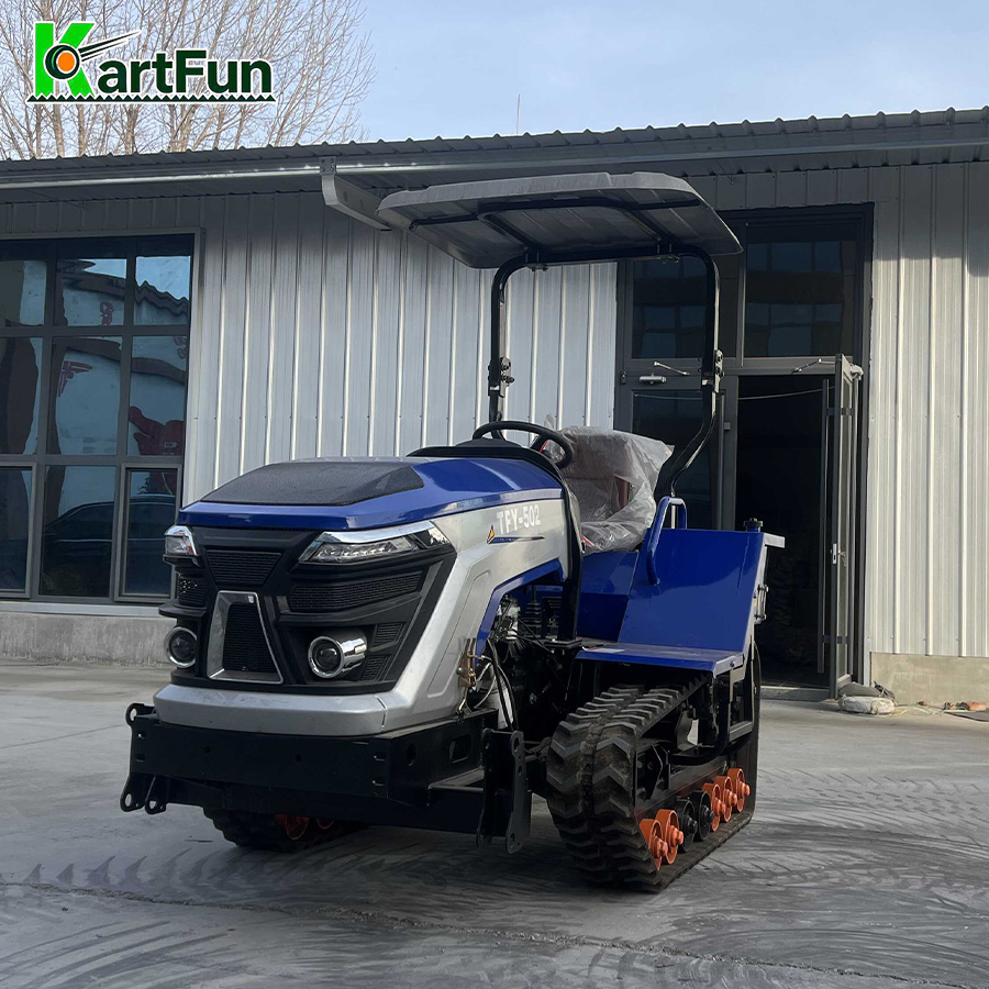 Agriculture Farming Working - Landbouwrupsbandtractor 50PK 80PK 120PK Multifunctionele rupsbandtractor