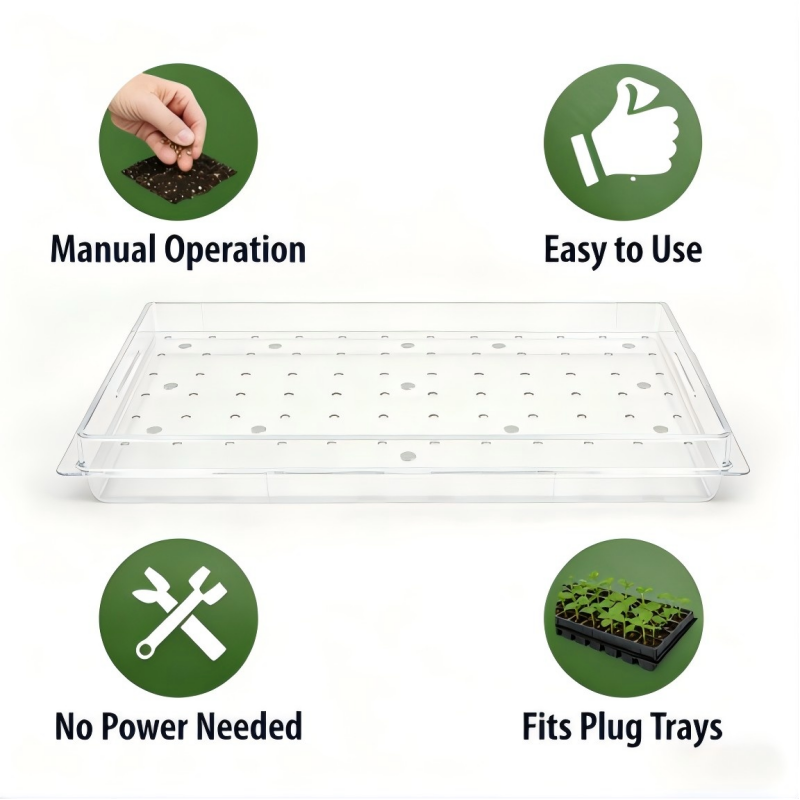 Praktische stekkerbakzaaimachi - Nursery Plug Tray recensie en prijs