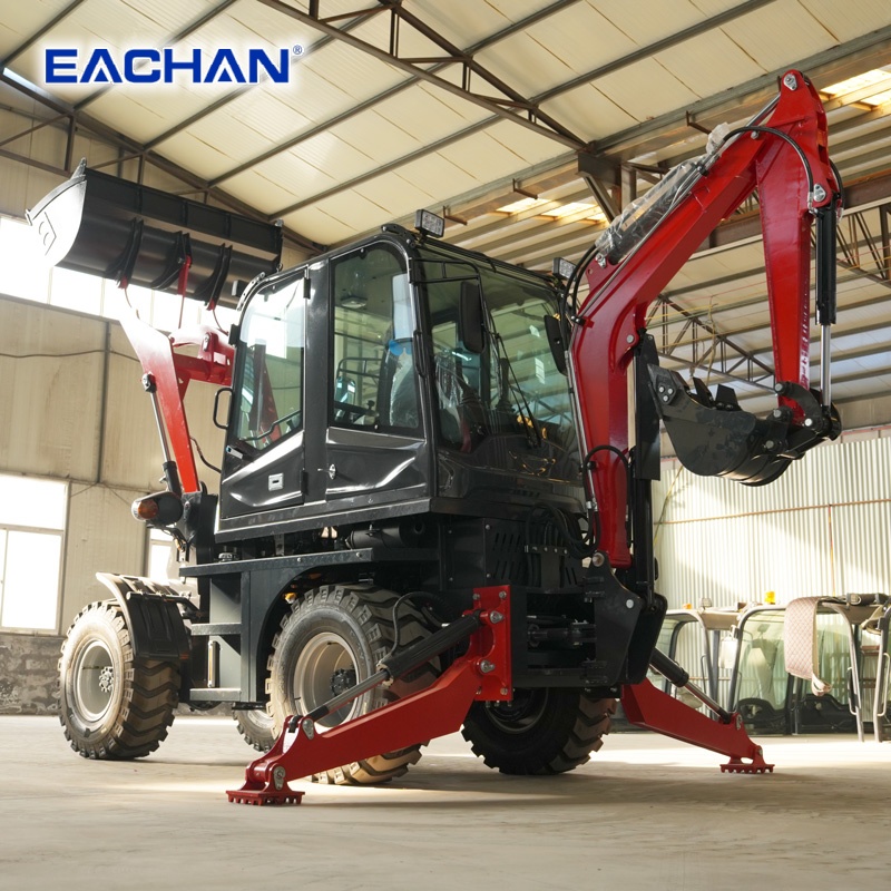 4WD Hydraulische Wielgraaflaad - Agriculture Farming Working recensie en prijs