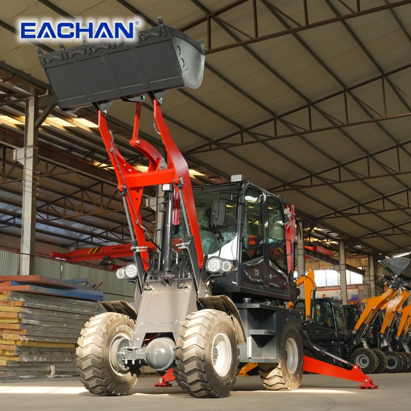 4WD Hydraulische Wielgraaflaad - Agriculture Farming Working recensie en prijs