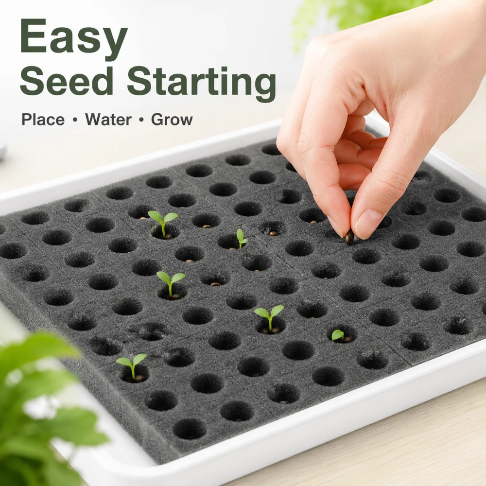 Hydroponische plantenspons zon - Nursery Plug Tray recensie en prijs