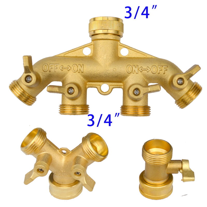 Zware Messing 1-2-4 manier Spl - Gardena Hose Comfort recensie en prijs
