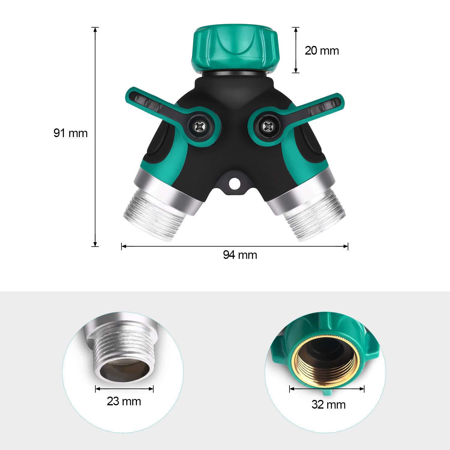 2-weg Y-vormige slangconnector - Gardena Hose Comfort recensie en prijs